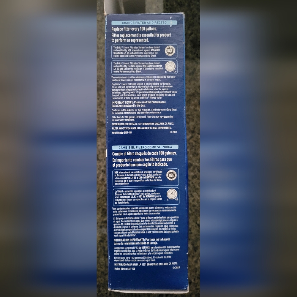 Brita Basic Faucet Mount System (FILTER NOT INCLUDED) - Picture 9 of 16